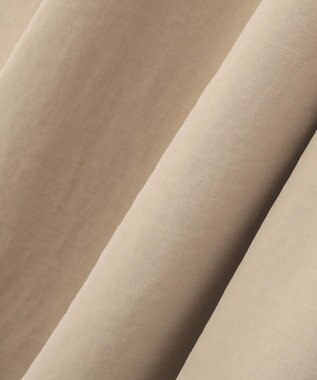 Green Parks プリーツサテンフレアスカート Light Beige