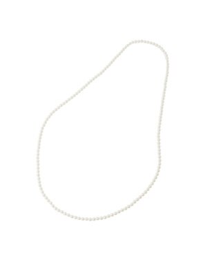 Green Parks ・ＨＡＬＦ　ＴＩＭＥ　パール３連ネックレス（金属フ White