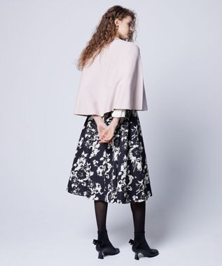 TOCCA 【洗える！】DEMILUNE ポンチョ ベージュ系