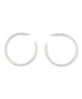 23区 【WEB限定】フープ ピアス シルバー系