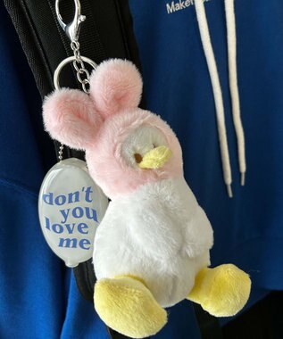  アニマルキャップあひるキーホルダー