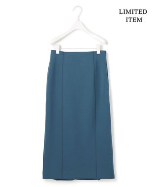 ICB 【WEB限定・洗える】 ヘヴィダンボール スカート ダルブルー系