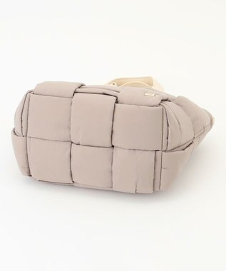 LA BAGAGERIE パデットブロック2WAYミニトート グレージュ