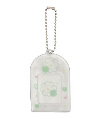WEGO 【痛バ＆推し活グッズ】ラメクリアIDフォトケースキーホルダー 柄2