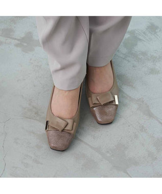 Riz raffinee <Riz raffinee>モチーフリボンパンプス