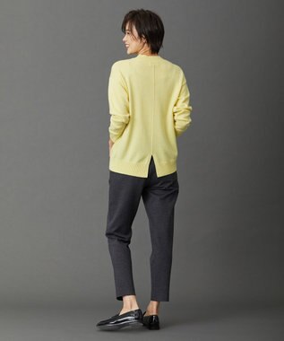 J.PRESS LADIES L 【洗える・WEB限定カラーあり】CASHMERE BLEND Vネック ニット イエロー系