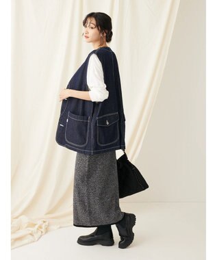 CRAFT STANDARD BOUTIQUE デニムワークベスト Dark Indigo