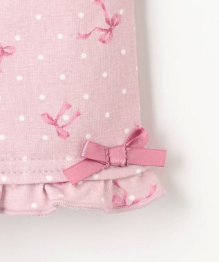 ANY KIDS 一分丈 スパッツ リボンドット