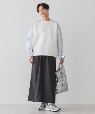 AMERICAN HOLIC ドロストカーゴタイトスカート Black