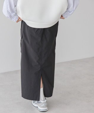 AMERICAN HOLIC ドロストカーゴタイトスカート Black