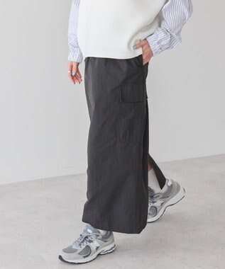 AMERICAN HOLIC ドロストカーゴタイトスカート Black