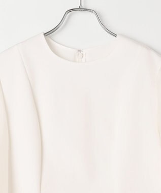 #Newans シアースリーブブラウス ホワイト