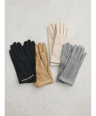 Green Parks ・パール付きグローブ Beige