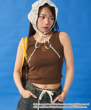 WEGO 別注MLBラインストーンタンク 柄3