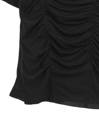 AMERICAN HOLIC 【2点SET】アシメシアーT＋ラメインナー Black