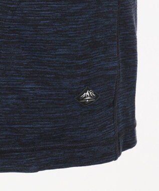 JOSEPH ABBOUD MOUNTAIN ランダムスラブリップル ポロシャツ ネイビー系