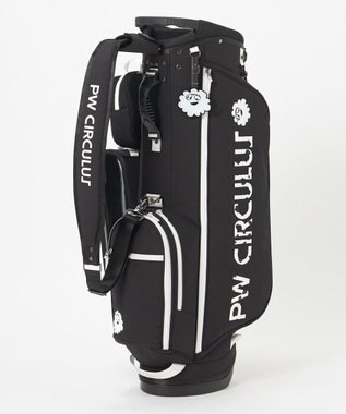 PW CIRCULUS 【UNISEX】デタッチャブル キャディバッグ PVCフード ブラック系