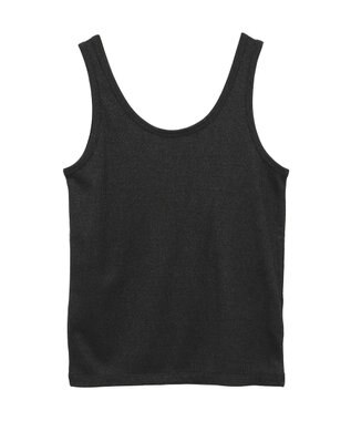 AMERICAN HOLIC 【2点SET】アシメシアーT＋ラメインナー Black