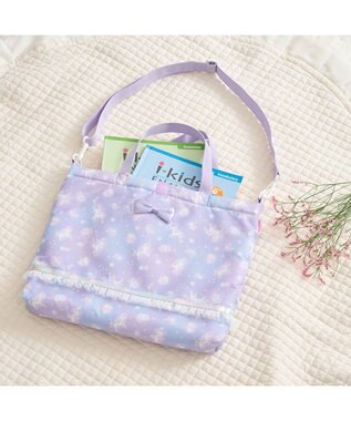 Mother garden マザーガーデン ユニコーン レッスンバッグ 《フラワー柄》 フラワー柄