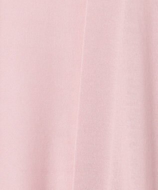 ICB L 【洗える】コンパクトファインウール ロングカーディガン シェルピンク系