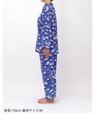 tsumori chisato SLEEP ツモリチサト パジャマ 綿100%(本体) 楊柳素材 9分袖 長袖 9分丈 レディース UDT310 /ワコール コン