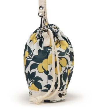 LeSportsac DRAWSTRING BUCKET CHARM/レモンオーチャード レモンオーチャード