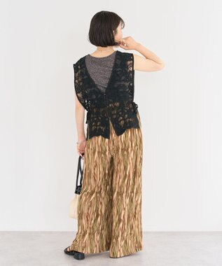 Green Parks ・ＥＬＥＮＣＡＲＥ　ＤＵＥ　２ｗａｙレースベスト Off White