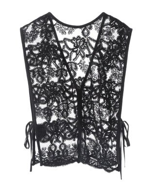 Green Parks ・ＥＬＥＮＣＡＲＥ　ＤＵＥ　２ｗａｙレースベスト Off White