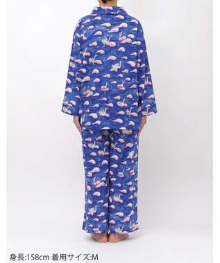 tsumori chisato SLEEP ツモリチサト パジャマ 綿100%(本体) 楊柳素材 9分袖 長袖 9分丈 レディース UDT310 /ワコール コン