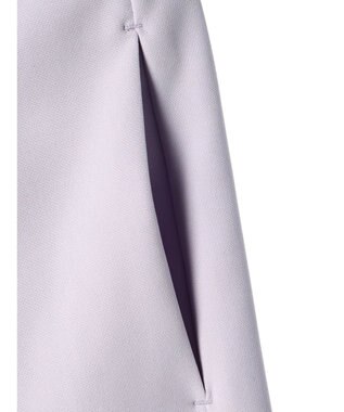 Green Parks 〈選べるきれシル〉フレアロング丈スカート Lavender