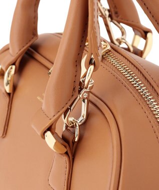 23区 【Oggi掲載】ミニ ボストンバッグ キャメル系