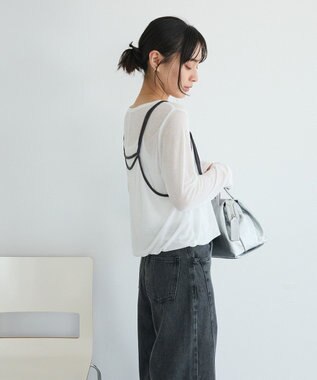 CRAFT STANDARD BOUTIQUE パイピングレイヤードバルーンプルオーバー Off White