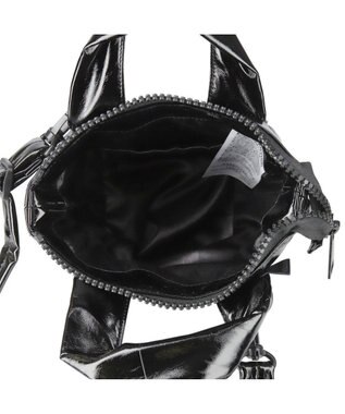 ROOTOTE 0650【直営店限定:ミニショルダー】ベビールー.ワイドファスナー-A 01：ブラック