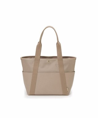 TOPKAPI 【Breath TOPKAPI】【TOPKAPI × 藤本美貴さんコラボ】スコッチグレイン 10ポケット トートバッグ L/マザーズバッグ/撥水 ミルクティ