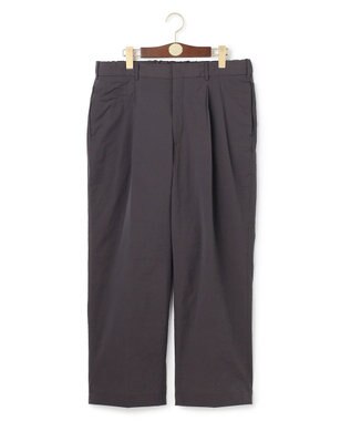 J.PRESS MEN 【J.PRESS ORIGINALS】【UNISEX】High Power Stretch Mechanical 1Tuck Slacks / New Wide Piped Stem グレー系