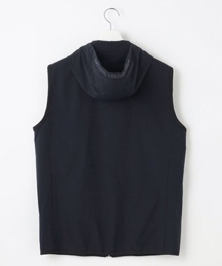 23区GOLF 【MEN/キングサイズ】【撥水・ストレッチライトフードベスト ネイビー系