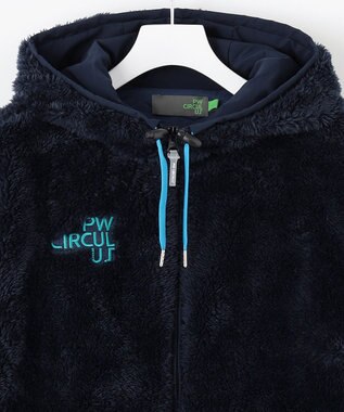 PW CIRCULUS 【MEN】フェイクファーブルゾン ネイビー系