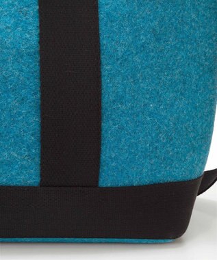 TOPKAPI 【Breath TOPKAPI】イタリアンフェルト ショルダー付 A4 トートバッグ L ターコイズブルー