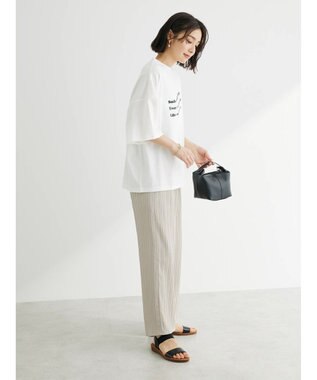 Green Parks ・Ｐｅｔｉｔ　Ｆｌｅｕｒ　ウェーブロゴｐｔＴシャツ Off White