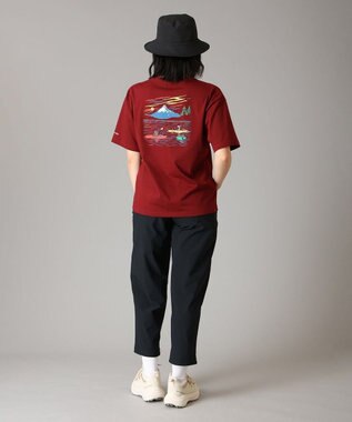 Columbia Columbia/ ウィメンズレイクトゥーアベニューショートスリーブTシャツ /コロンビア Red Jasper