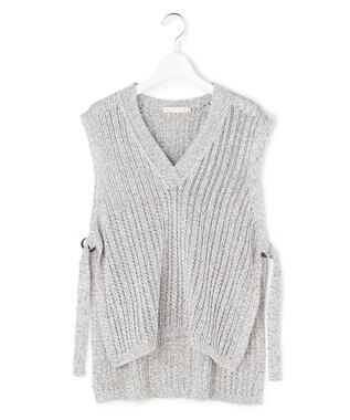 ICB L コットンツイスター ニットベスト