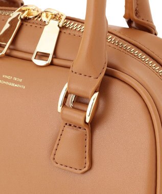 23区 【Oggi掲載】ミニ ボストンバッグ キャメル系