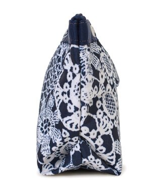 LeSportsac SMALL SLOAN COSMETIC/フローラルレースネイビー フローラルレースネイビー