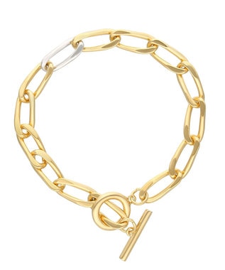 NAVE 【AFFECT】コンビネーションブレスレット ゴールド系