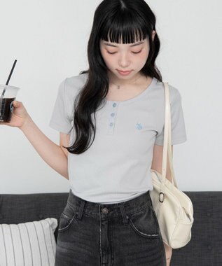 WEGO 別注USPOLOヘンリーネックT