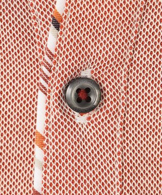 JOSEPH ABBOUD 【カラー豊富】人気！オーガニックコットン使用 ダディポロシャツ レッド系