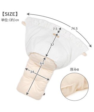 PET PARADISE ペットパラダイス カート用 クッション《レース》 ホワイト