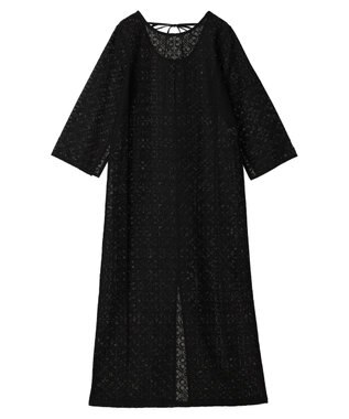 Green Parks AnriettMusee レースロングワンピース Black