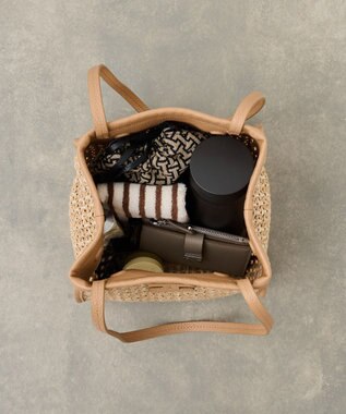 IACUCCI 【予約】センティエーロ PAGLIA CATENA キャメル