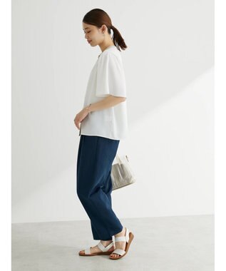 Green Parks ・ＥＬＥＮＣＡＲＥ　ＤＵＥ　バイカラーブラウス Off White